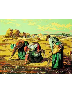 Canevas : 50x65 cm, Les glaneuses