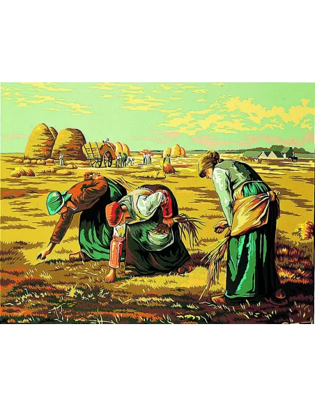 Canevas : 50x65 cm, Les glaneuses