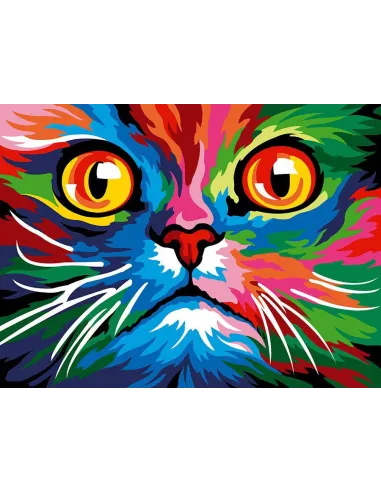 Canevas : 40x50 cm, N19 - face colored