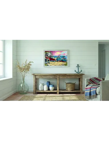 Canevas : 75x110 cm, N22 - en cale sèche