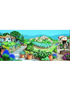 Canevas : 65x130 cm, Douce Provence