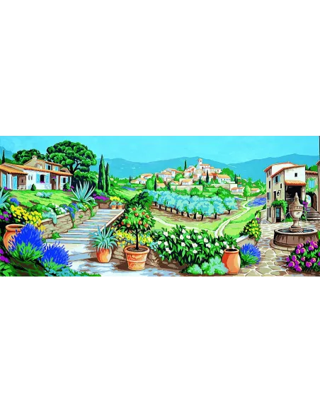 Canevas : 65x130 cm, Douce Provence