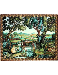 Canevas : 150x180 cm, Verdure au Muletier