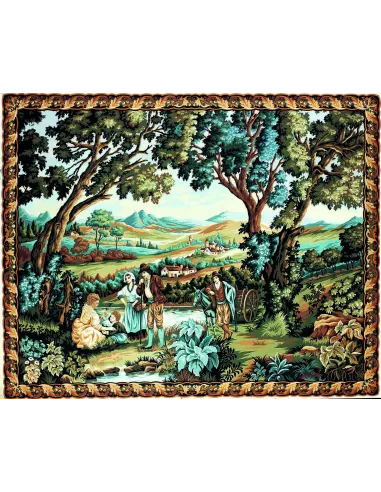 Canevas : 150x180 cm, Verdure au Muletier
