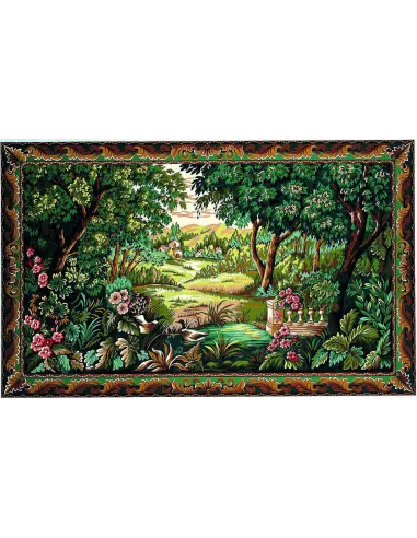 Canevas : 100x150 cm, Verdure aux canard