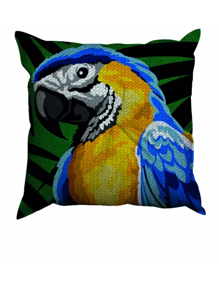 Kit coussin : 50x50 cm, Perroquet