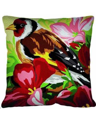 Kit coussin : 50x50 cm, Chardonneret