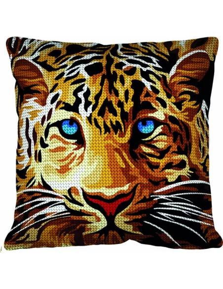 Kit coussin : 50x50 cm, Léopard
