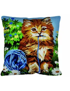 Kit coussin : 50x50 : N 17-bout de ficelle kit - coussin