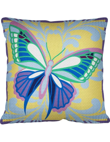 Kit coussin : 50x50 : N18 - papillon kit - coussin
