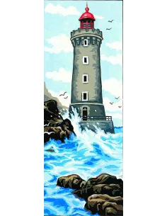Canevas : 25x60 cm,