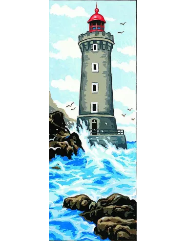 Canevas : 25x60 cm,