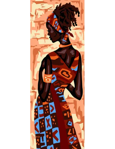 Canevas : 25x60 cm, Féminité