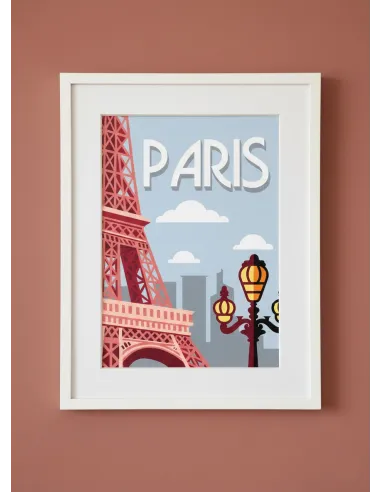 Canevas : 30x40 cm, N24 - Paris