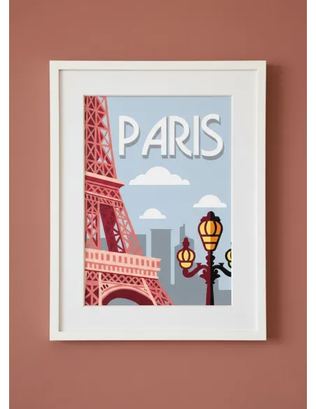 Canevas : 30x40 cm, N24 - Paris