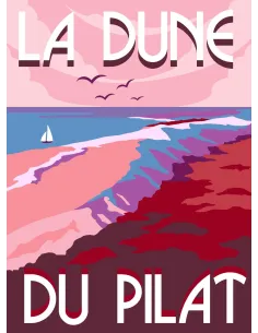 Canevas : 30x40 cm, N24 - la Dune du Pilat
