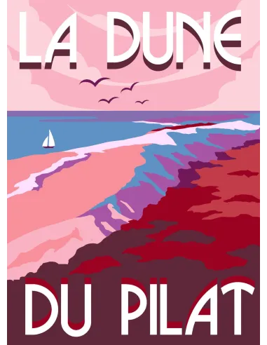 Canevas : 30x40 cm, N24 - la Dune du Pilat