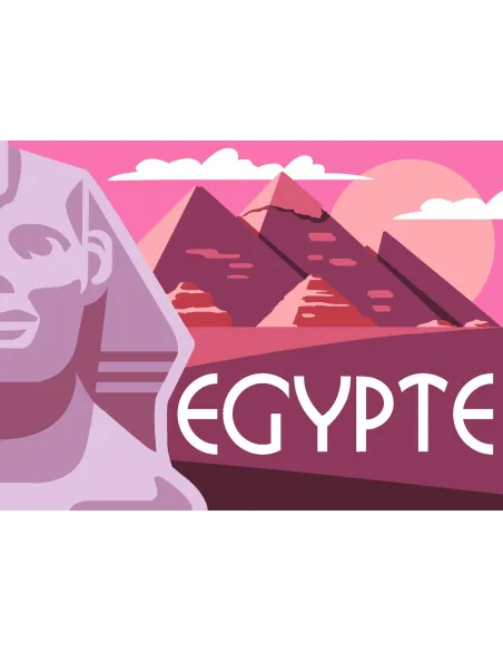 Canevas : 30x40 cm, N24 - Egypte