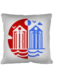 Kit coussin : 50x50 : N21 - bateau