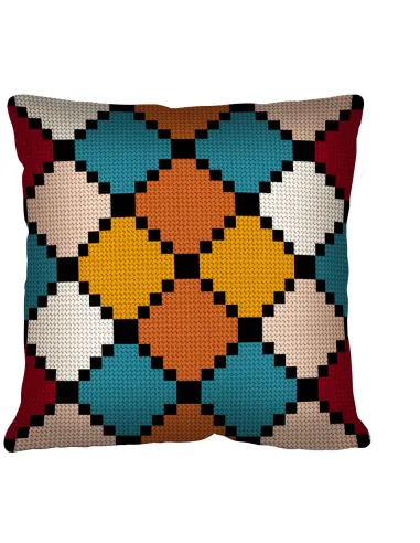 Kit coussin : 50x50 : N23 - damier