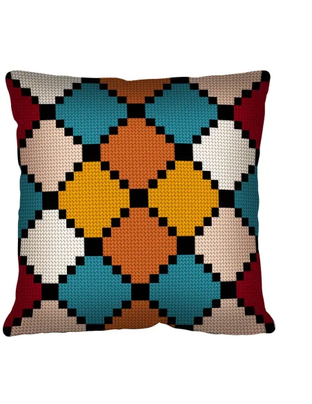 Kit coussin : 50x50 : N23 - damier
