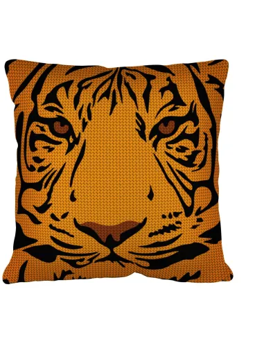 Kit coussin : 50x50 : N24 - tigre