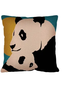 Kit coussin : 50x50 : N24 - panda