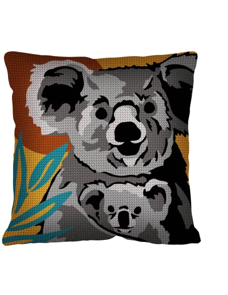 Kit coussin : 50x50 : N24 - koala