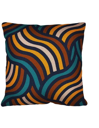 Kit coussin : 50x50 : N24 - vague