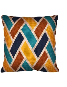 Kit coussin : 50x50 : N24 - tressage