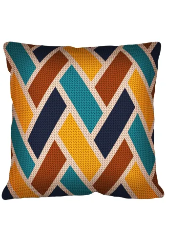 Kit coussin : 50x50 : N24 - tressage