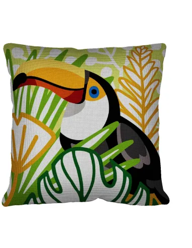 Kit coussin : 50x50 :N21 - toucan