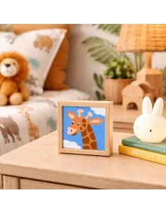Kit canevas : 20x20 : girafe 2