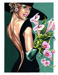 Canevas : 45x60 cm, My fair lady