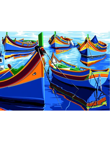 Canevas : 45x60 cm, Luzzu