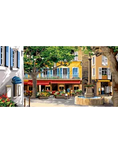 Canevas : 65x120 cm, N21 - la place