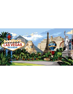 Canevas : 65x120 cm, N22 - Las Vegas