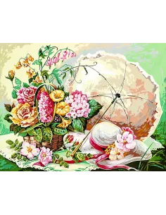 Canevas : 60x80 cm, bagatelles
