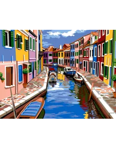 Canevas : 60x80 cm, N19 - burano