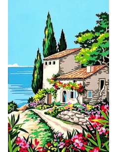 Canevas : 30x40 cm