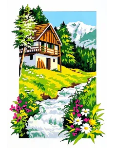 Canevas : 30x40 cm
