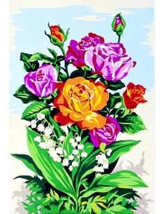 Canevas : 30x40 cm