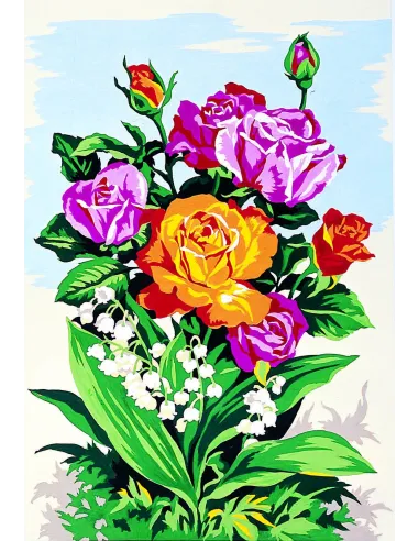 Canevas : 30x40 cm