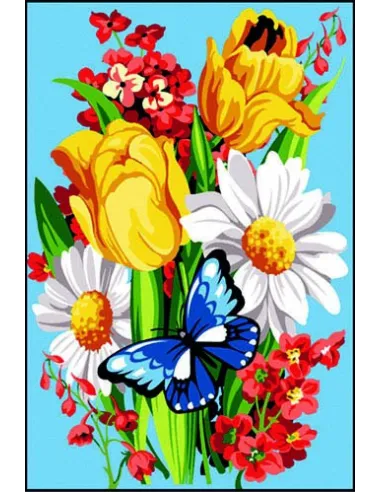 Canevas : 30x40 cm, virevolte