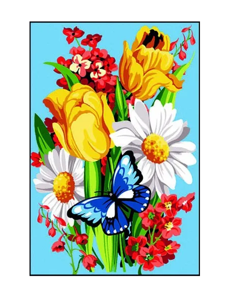 Canevas : 30x40 cm, virevolte