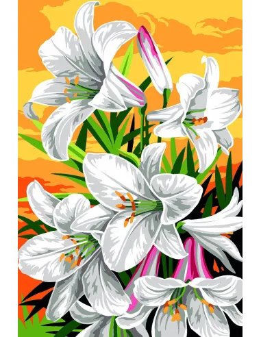 Canevas : 30x40 cm, lys