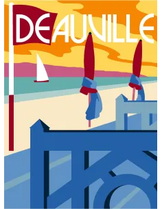 Canevas : 30x40 cm, Deauville - UNITE | Zéphyr Tissus