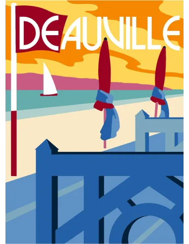 Canevas : 30x40 cm, Deauville - UNITE | Zéphyr Tissus