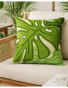 Kit coussin : 50x50 cm, Monstera | Zéphyr Tissus 2