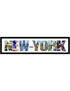 Tableau à broder : 30x95 cm, PR 7399 - TABLEAU "NEW-YORK" | Zéphyr Tis